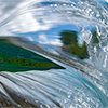 Reportage above and below of Italy fresh water, Santa Susanna spring, Lazio photographed by the photographer Silvia Boccato